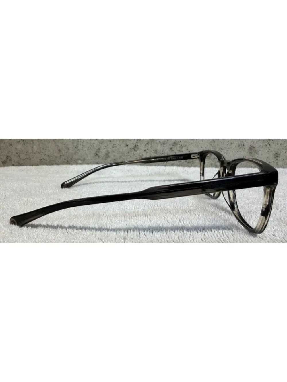 FHONE Boyd TGH 109 Gray Brown Horn Square Eyeglasses Frames 42-20-145 Germany